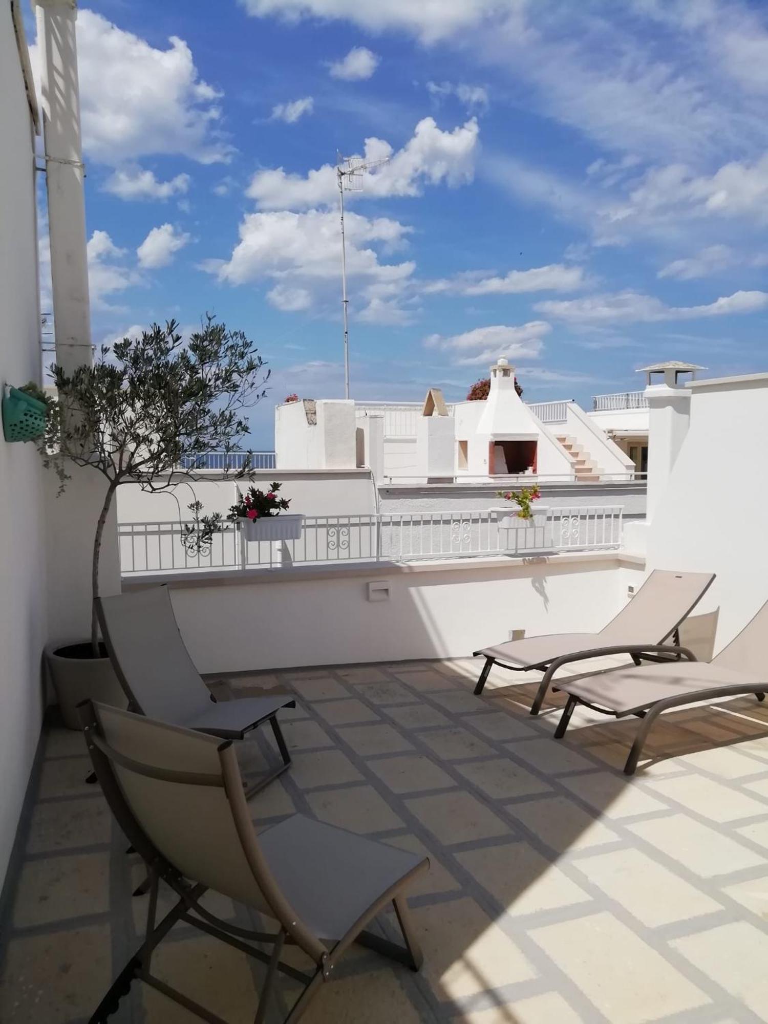 El-Mar Locazione Turistica House With Exclusive Terrace Apartment โปลีญาโนอามาเร ภายนอก รูปภาพ